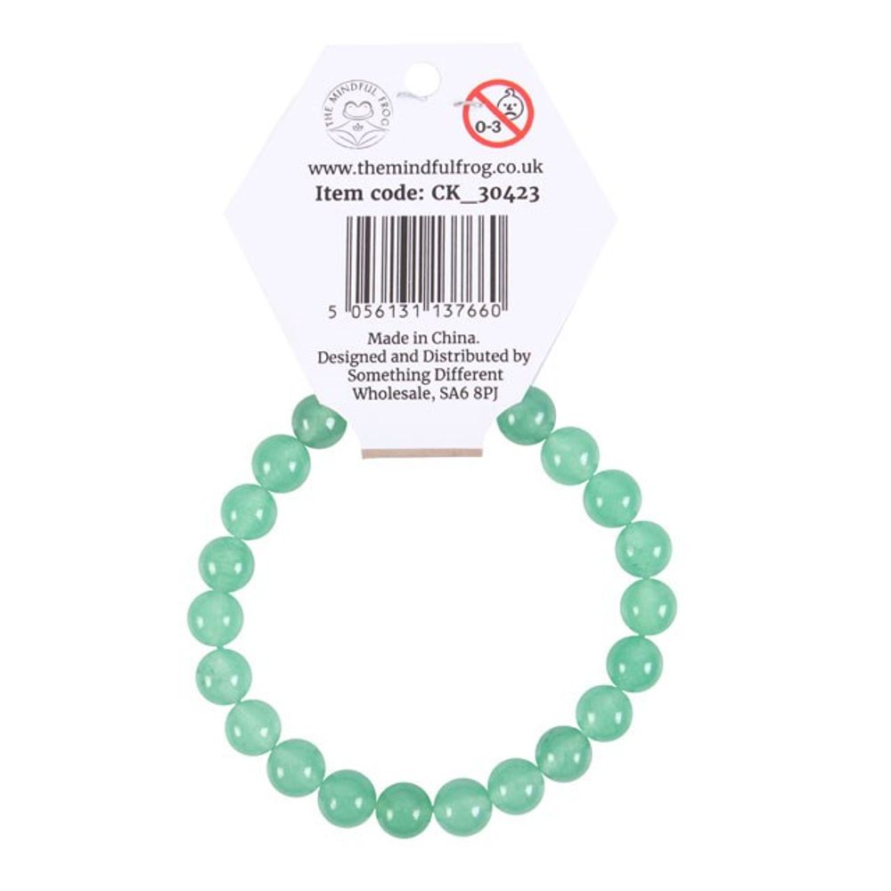 Heart Chakra Green Aventurine Gemstone Bracelet